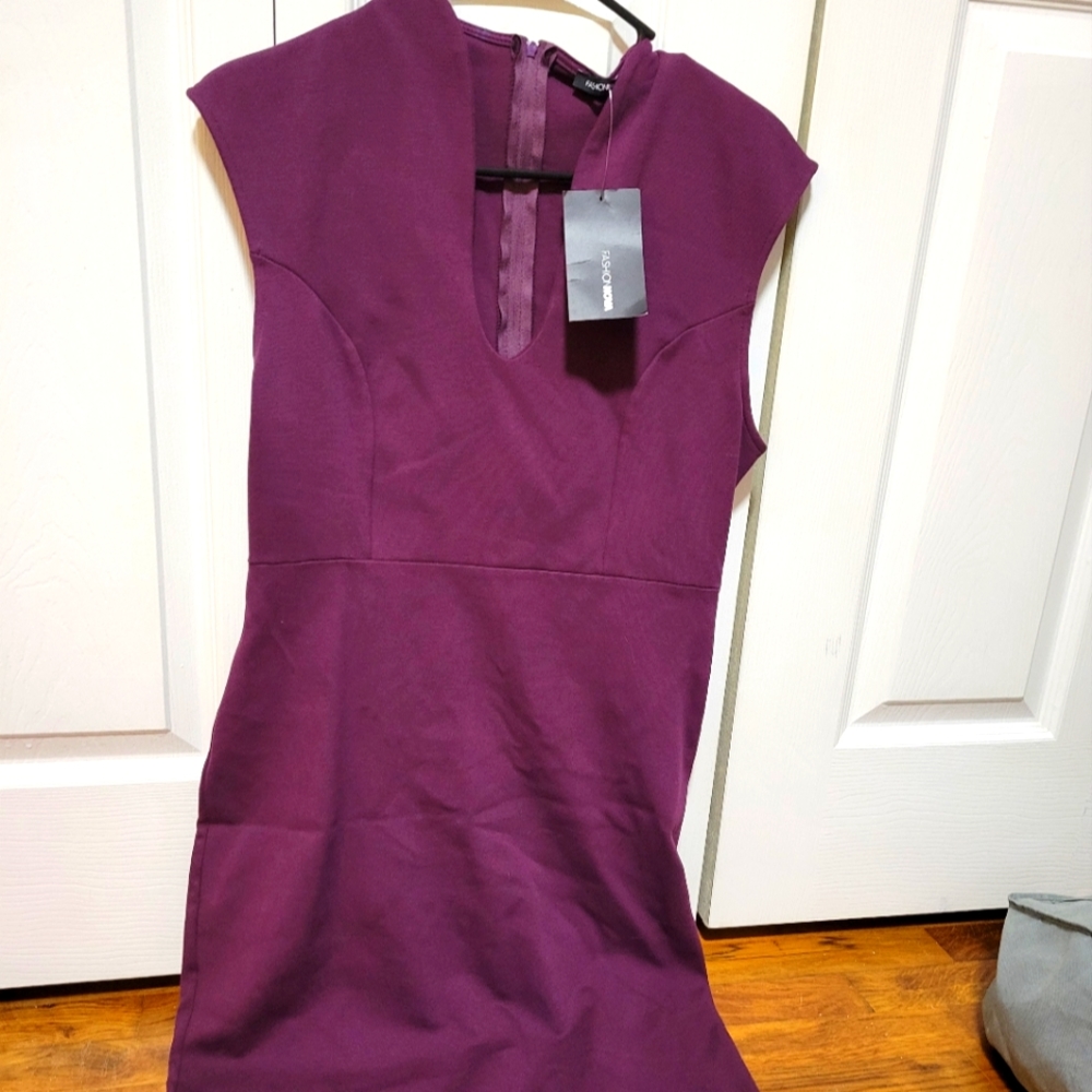 Fashion Nova Purple Dress